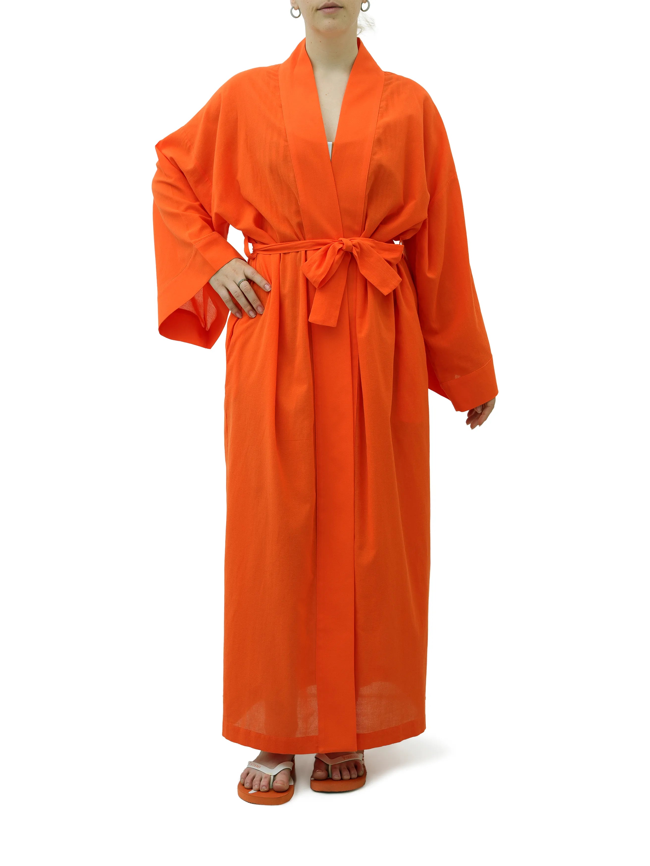 Dolphin Kimono Orange