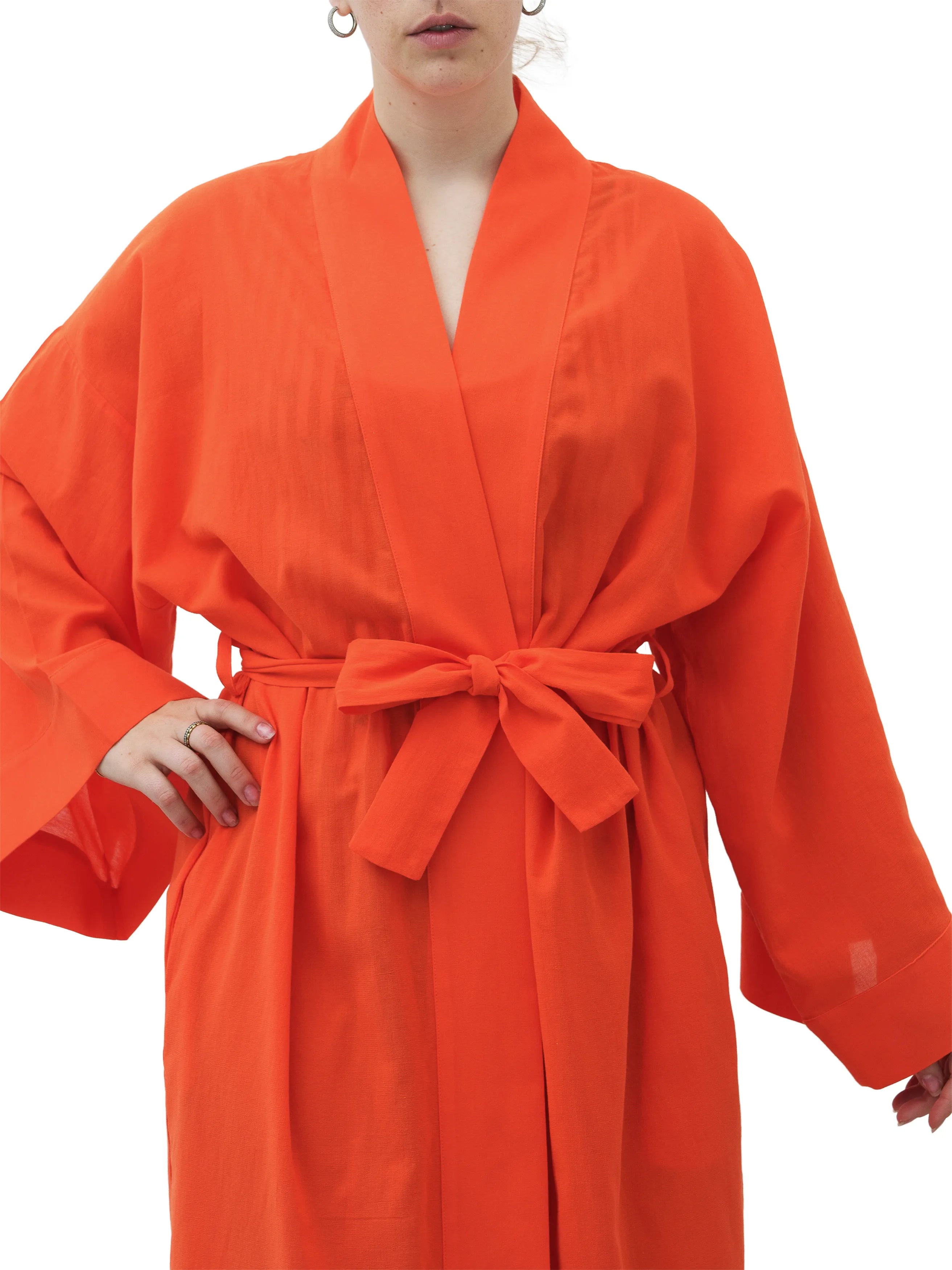 Dolphin Kimono Orange