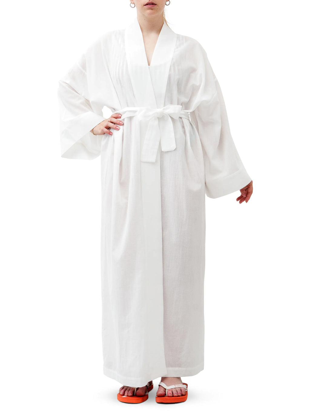Dolphin Kimono White